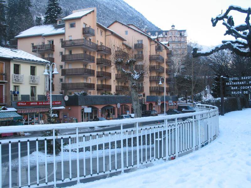 Résidence Eureca: sfeervolle appartementen en wellness in Brides Les Bains