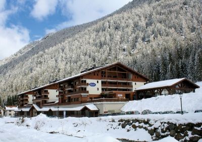 Résidence Prestige L’ Ours Bleu in Chamonix-Vallorcine: appartementen met zwembad en wellness