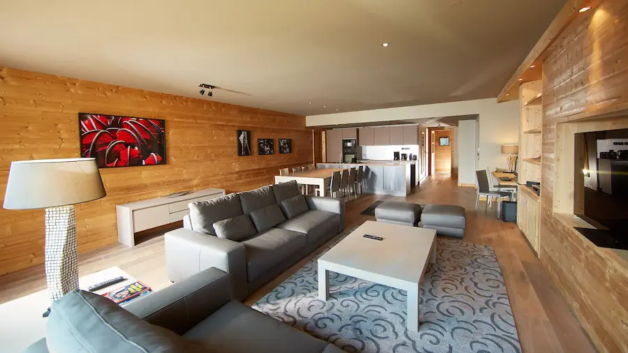 Voorbeeld van een appartement in het 4* CGH Résidences Les Chalets du Soleil in Les Menuires © CGH