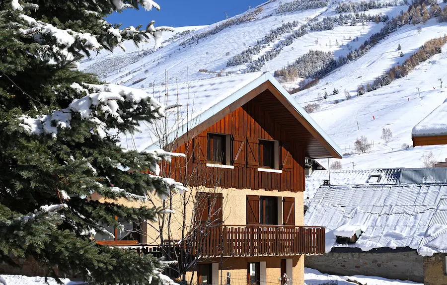 Chalet Alpina in Les Deux Alpes. © Odalys.
