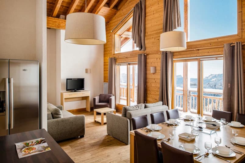 Dormio Resort Les Portes du Grand Massif: 4* appartementen 2 tot 12 personen aan de piste in Flaine, met zwembad en wellness 6 Appartement Aigle Noir in Dormio Resort Les Portes du Grand Massif © Dormio Resorts