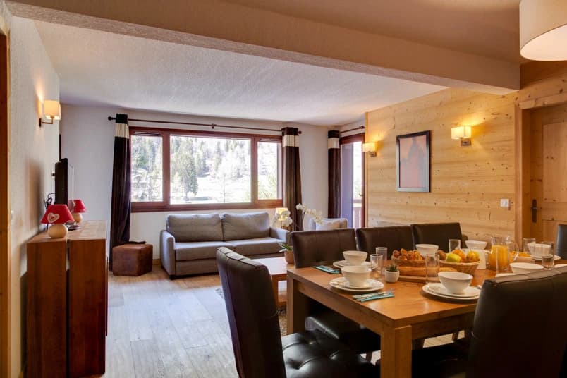 Appartement T4 in het Dormio Resort Les Portes Du Mont Blanc in Chamonix-Vallorcine © Dormio Resorts