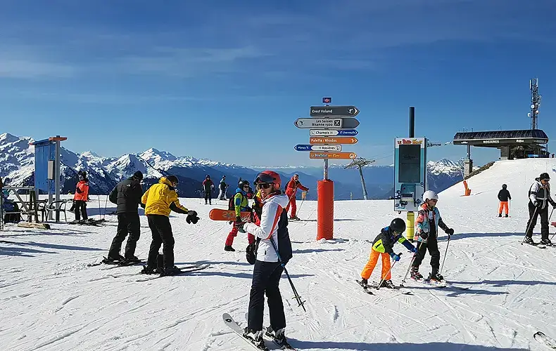 De Mont Bisanne is het meest zuidelijke punt van skigebied Espace Diamant. © Nico van Dijk / WintersportFrankrijkgids.nl