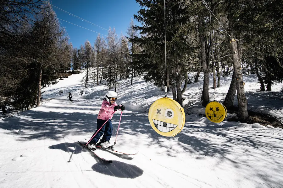 Peisey-Vallandry telt veel familievriendelijke pistes © Yann Allègre / ADS Peisey-Vallandry