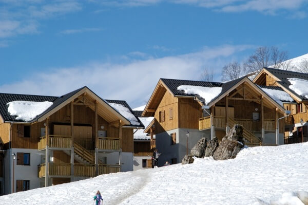 Wintersport in Albiez Montrond: Les Chalets du Hameau des Aiguilles