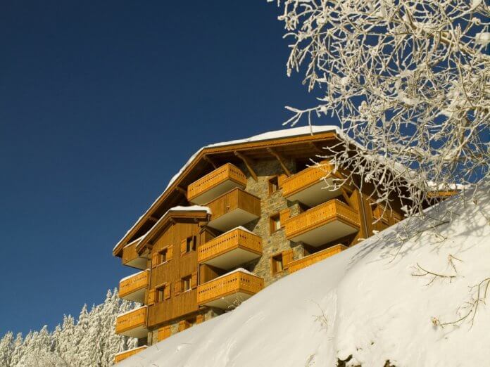 Chalet-appartement CGH Le Hameau du Beaufortain: mooie appartementen voor een familie wintersport in Les Saisies