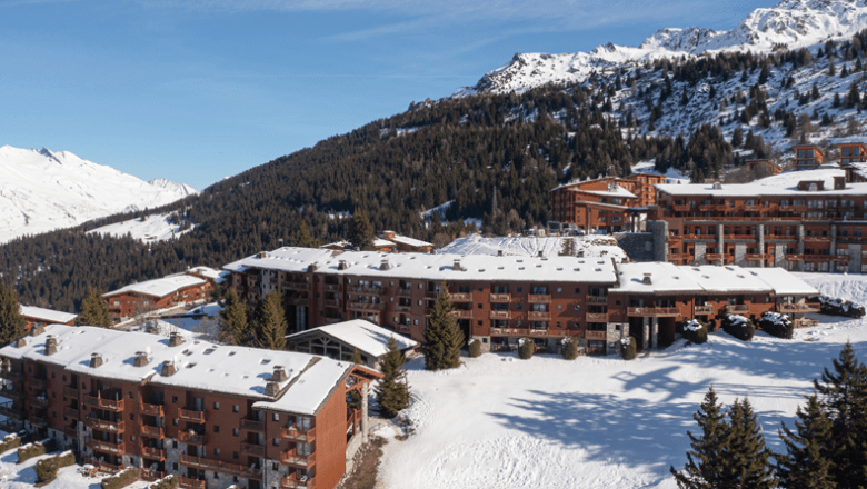 Les Alpages de Chantel & Spa: 4* ski in ski out appartementen in Arc 1800