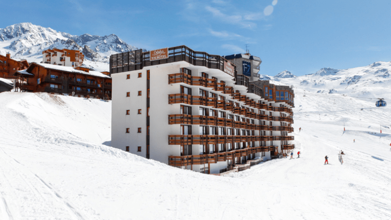 Résidence Odalys Tourotel: appartementen aan de piste in Val Thorens