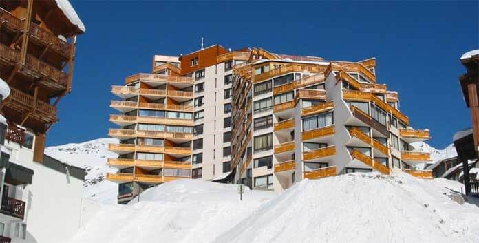 Wintersport in Val Thorens: studio’s en appartementen in Résidence Les 3 Vallées