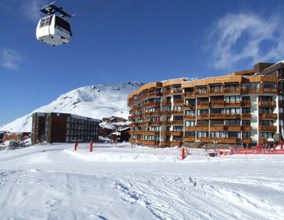 Roc de Peclet: wintersport appartementen vrijwel aan de piste in Val Thorens