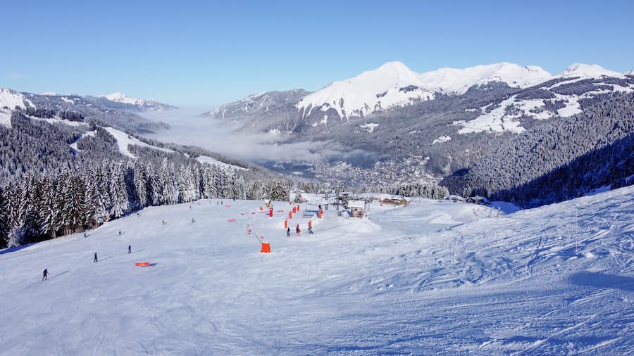 Skigebied Morzine: skigebied voor elk wat wils 3 Het Nyon-gebied in het skigebied van Morzine. © Domaine de Loisirs de Morzine