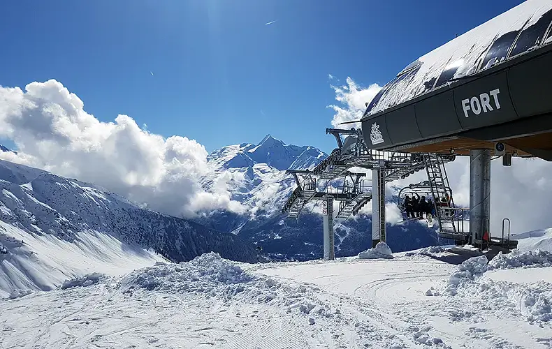 De Fort-stoeltjeslift in skigebied La Rosière © Wintersportfrankrijkgids.nl