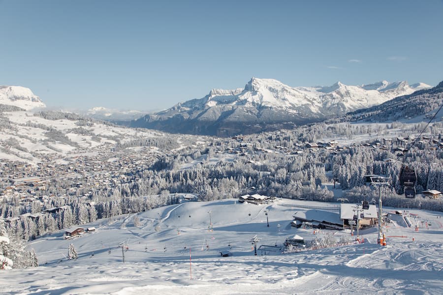 De Rochebrune is de huisberg van Megève. © Megève Tourisme / Antoine Barbot