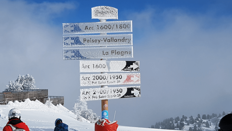 Skigebied Les Arcs: Ski in, ski out in een enorm groot skigebied