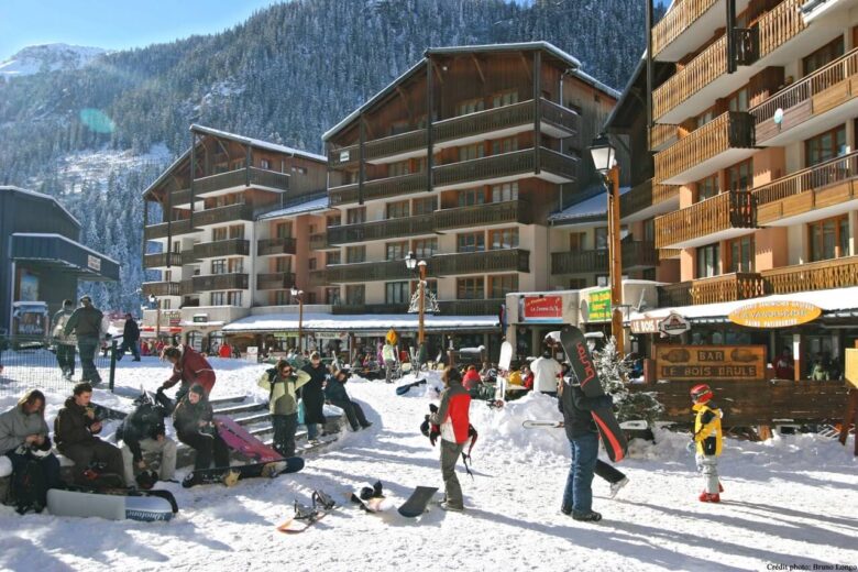Valfréjus Résidences: geniet van wintersport in Valfréjus 3 Station Val Fréjus in de winter